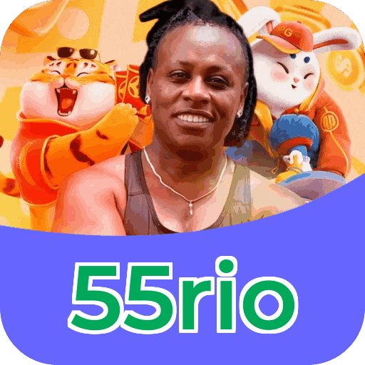 Catálogo slots 55rio mostrando top jogos Gates Olympus Sweet Bonanza Fortune Tiger Big Bass volatilidade RTP